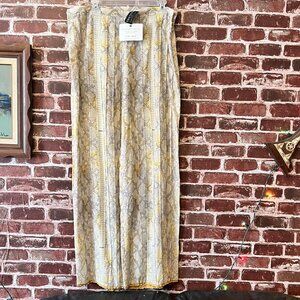Fontana Couture Milano Silk Pleated Pants - Python Print - Made in Italy